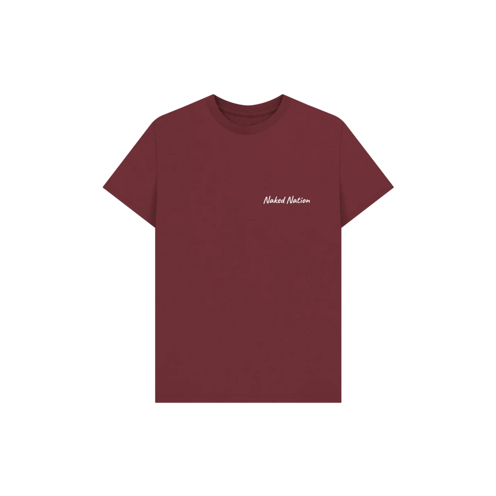 Certified Organic Cotton Men's Small Logo Naked Nation T-shirt - Image 10