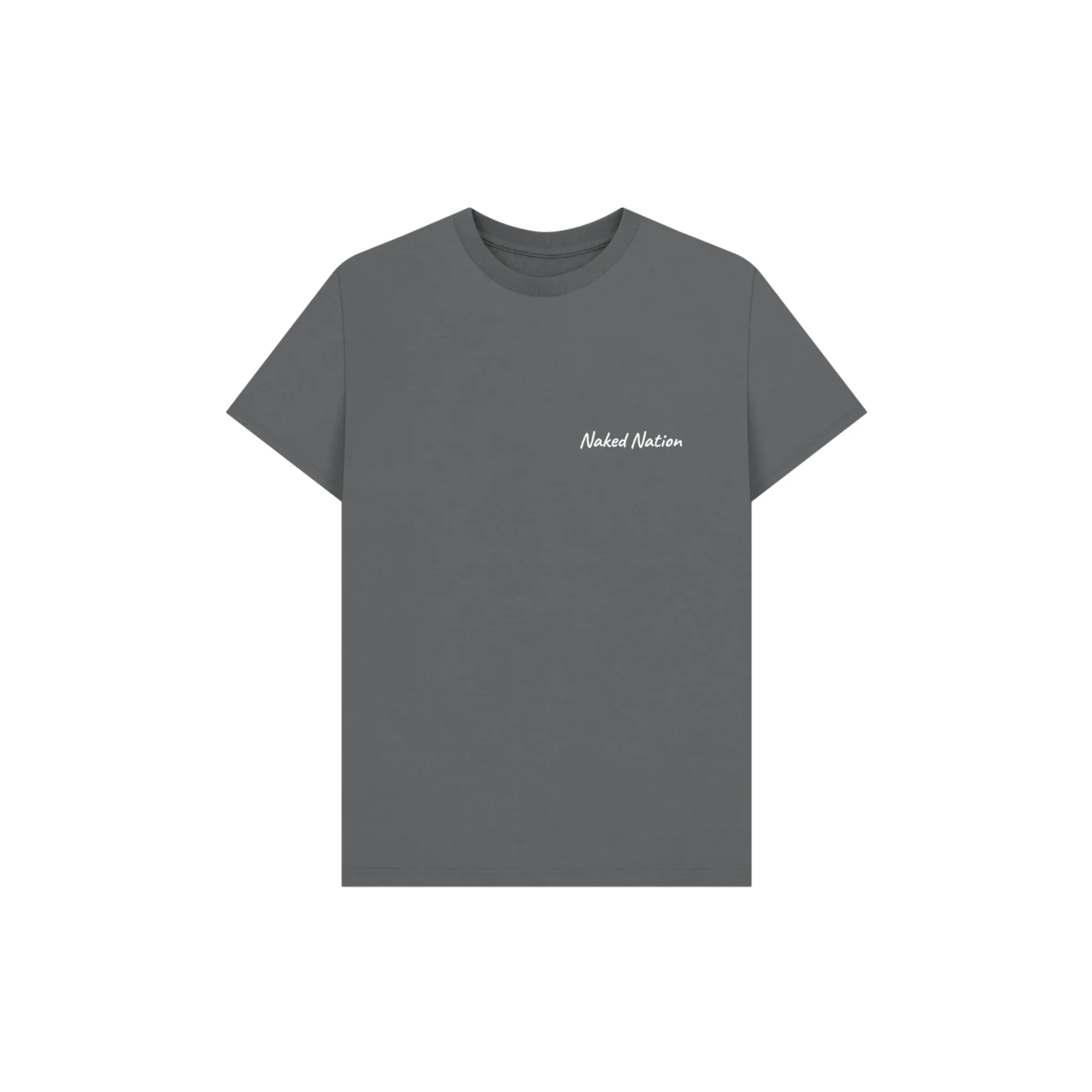 Certified Organic Cotton Men's Small Logo Naked Nation T-shirt - Image 12