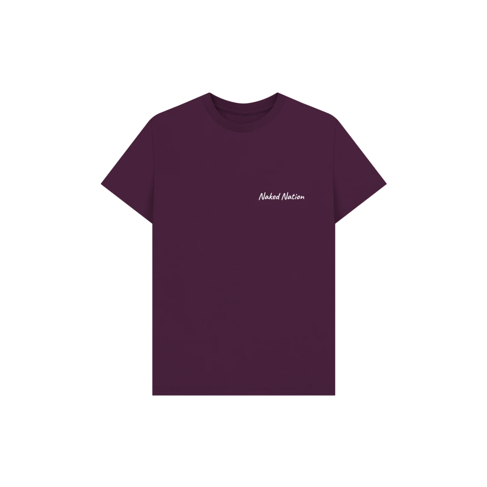 Certified Organic Cotton Men's Small Logo Naked Nation T-shirt - Image 9