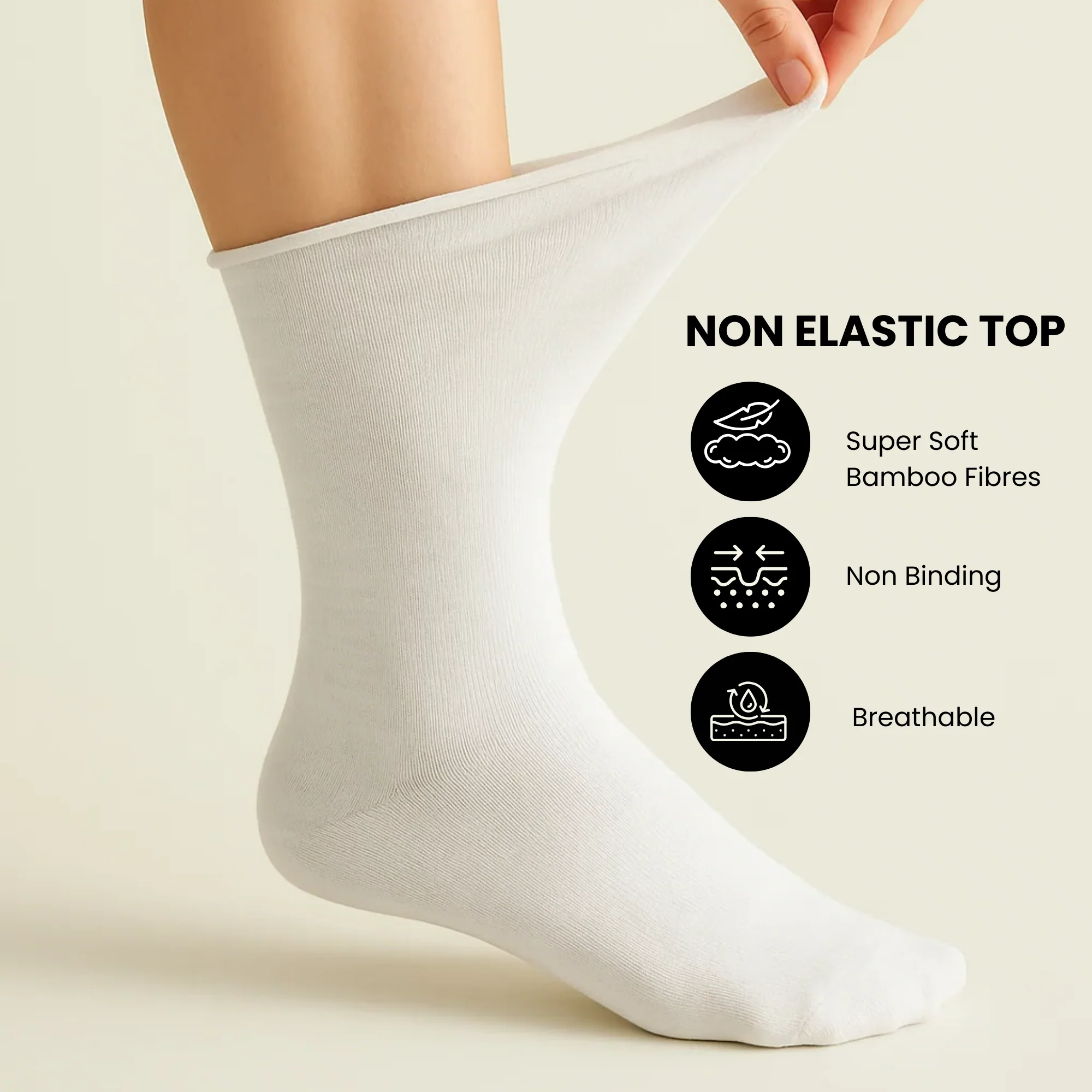Non-Binding Bamboo Socks – Soft Top for Sensitive Skin - Image 12
